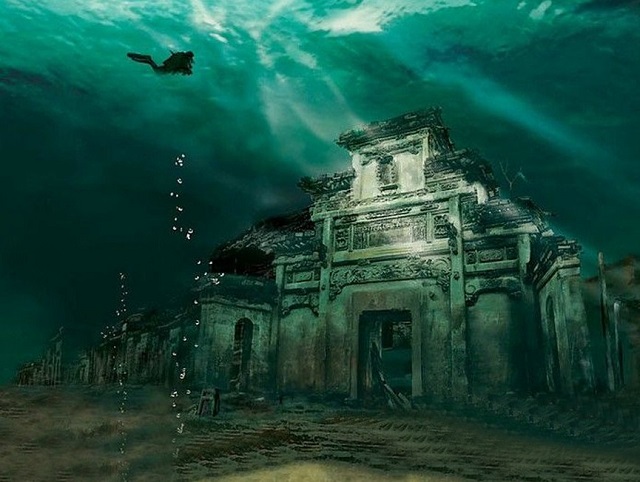 Ancient Underwater City, en Chine (1)