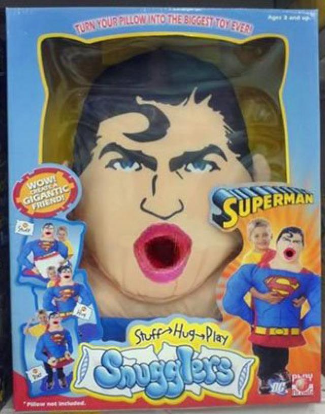 L'oreiller superman..