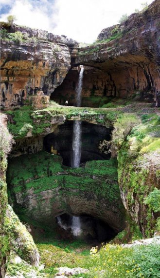 Baatara Gorge Falls, Liban