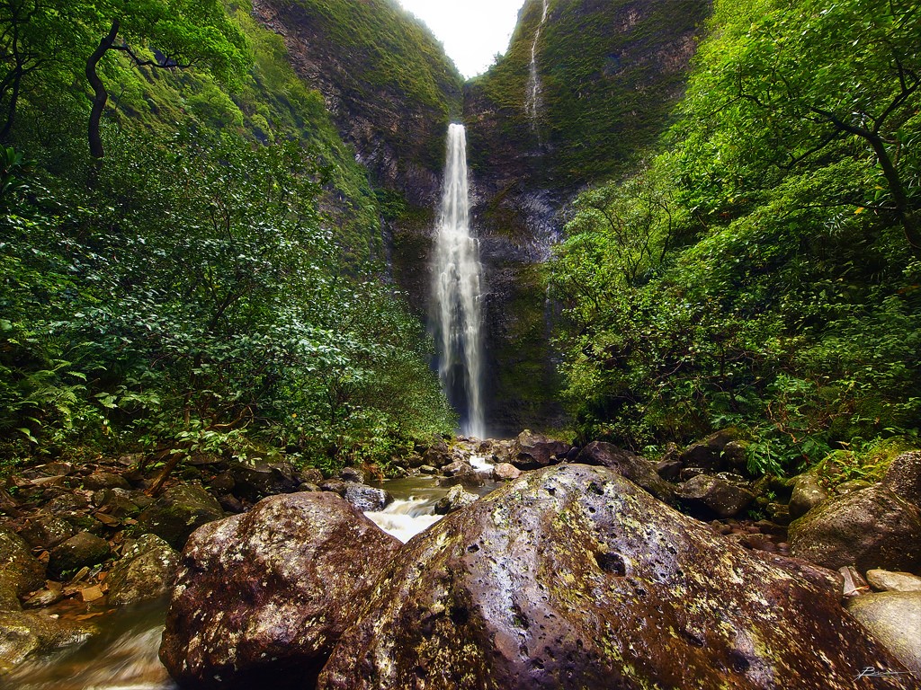 Hanakapi’ai-Falls-Hawaï