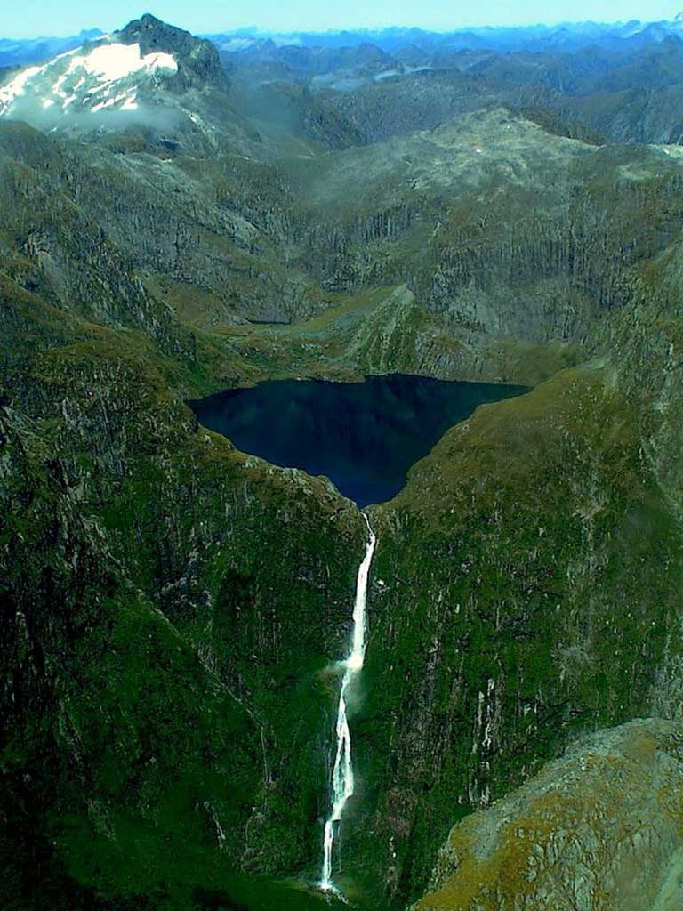 Sutherland Falls, Nouvelle-Zélande
