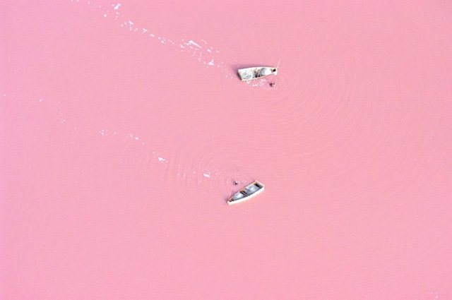 Lac rose au Sénégal (1)
